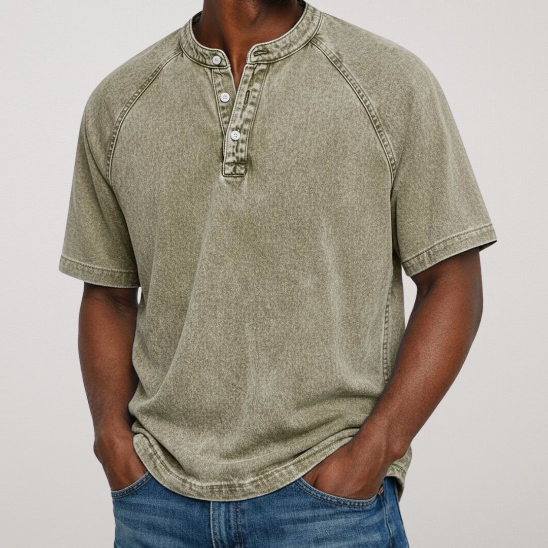 Brooks Vintage Henley Polo