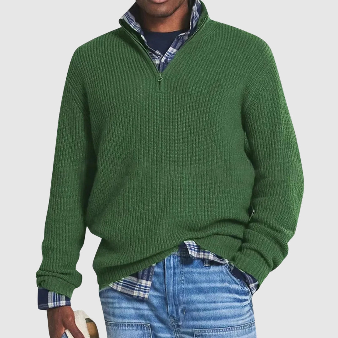Premium Half-Zip Sweater