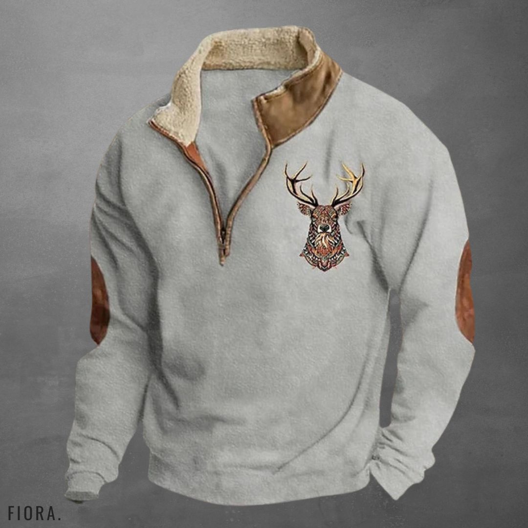 Stylish Quarter-Zip Pullover