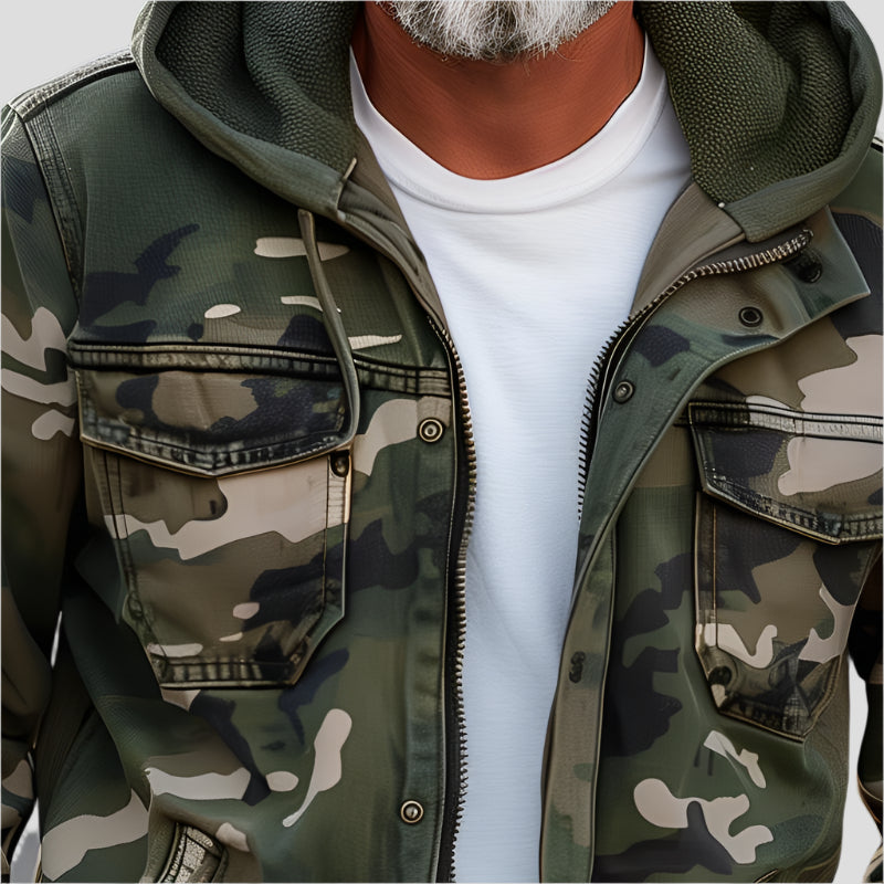 Cargo Hooded Jacket