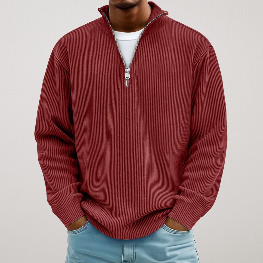 Essential Zip Knit