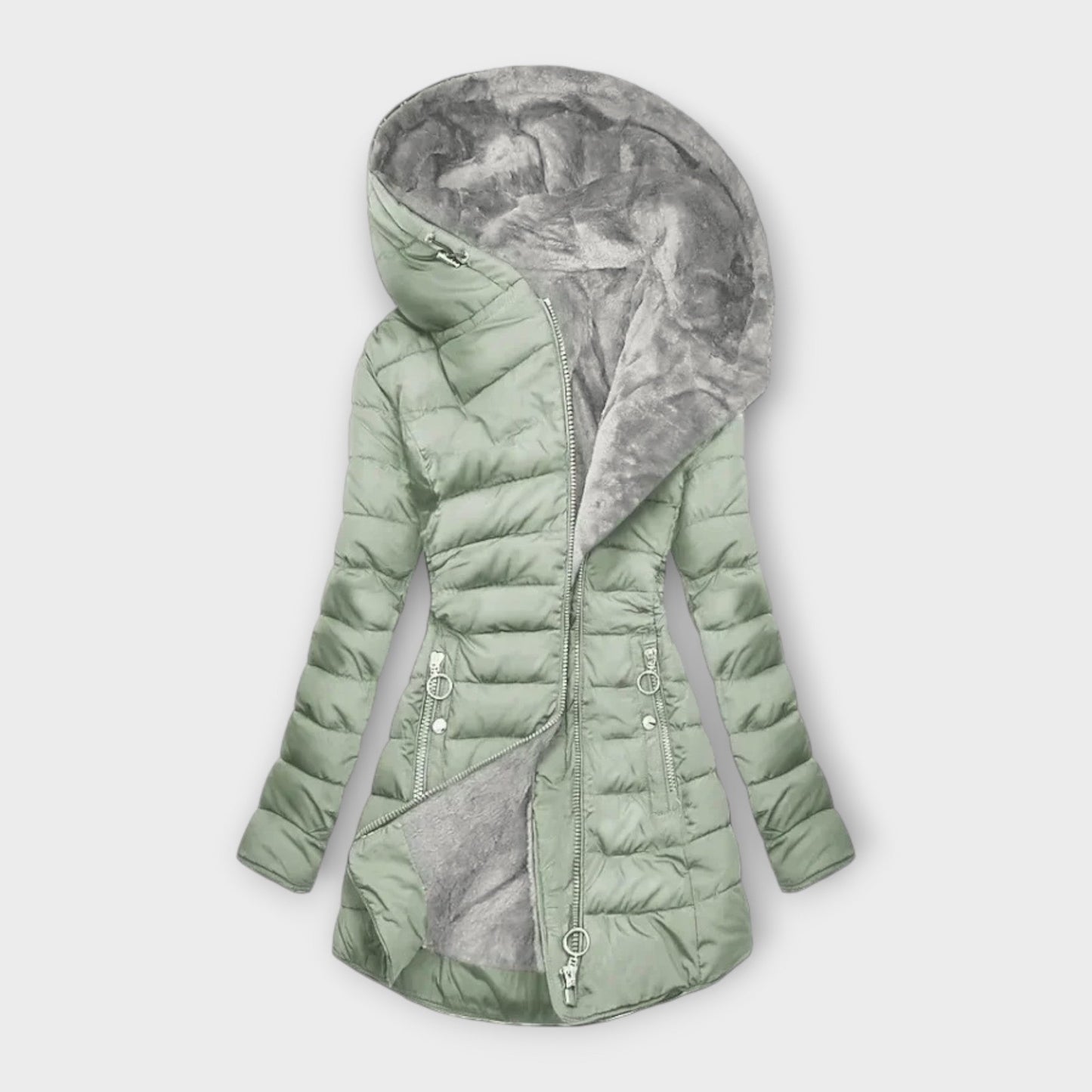 FIORA | Luxe Faux Fur Winter Coat