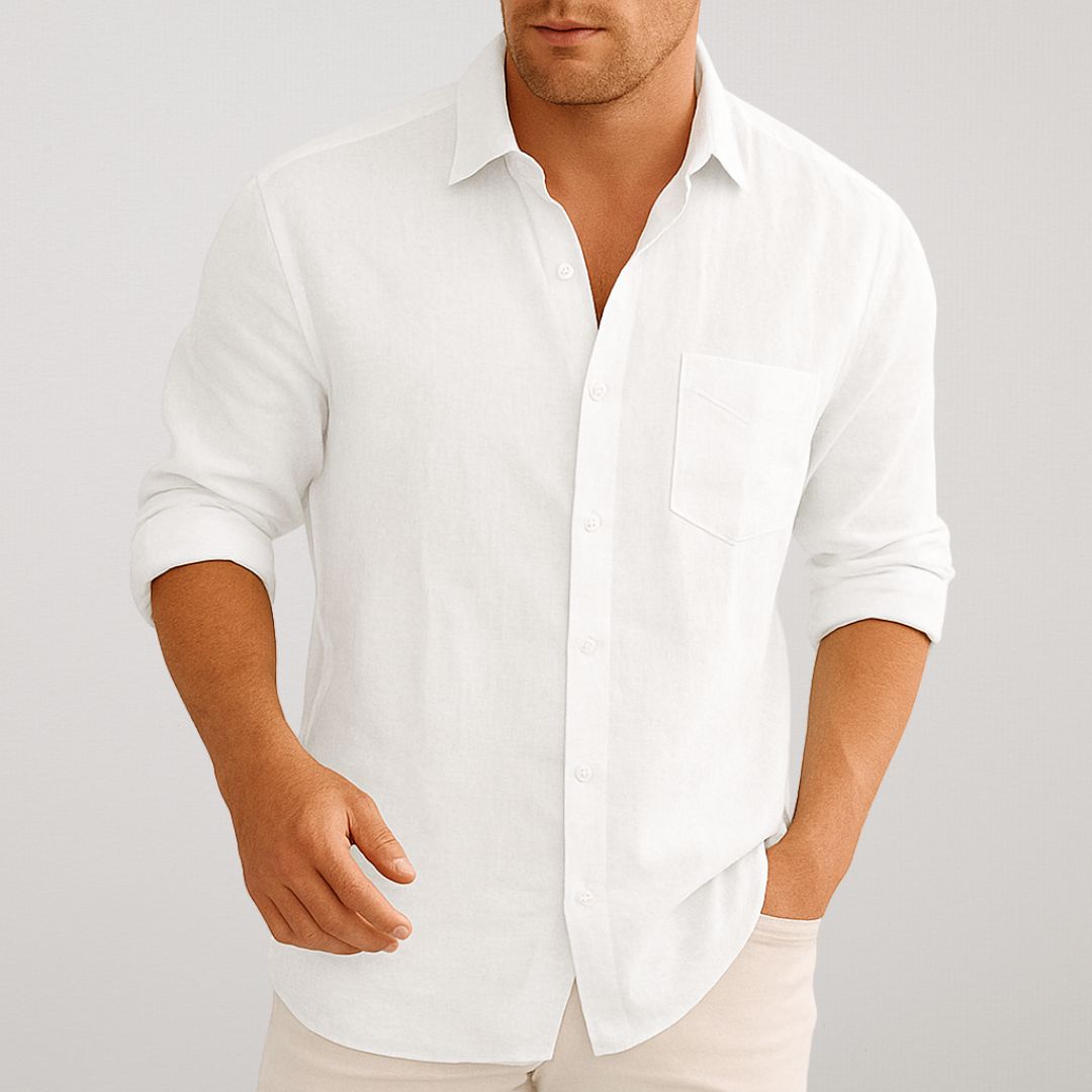 Linen Look Summer Shirt