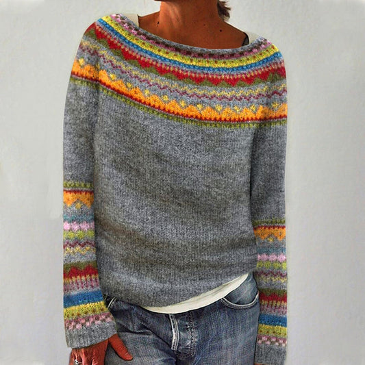 FIORA | Patchwork Pullover