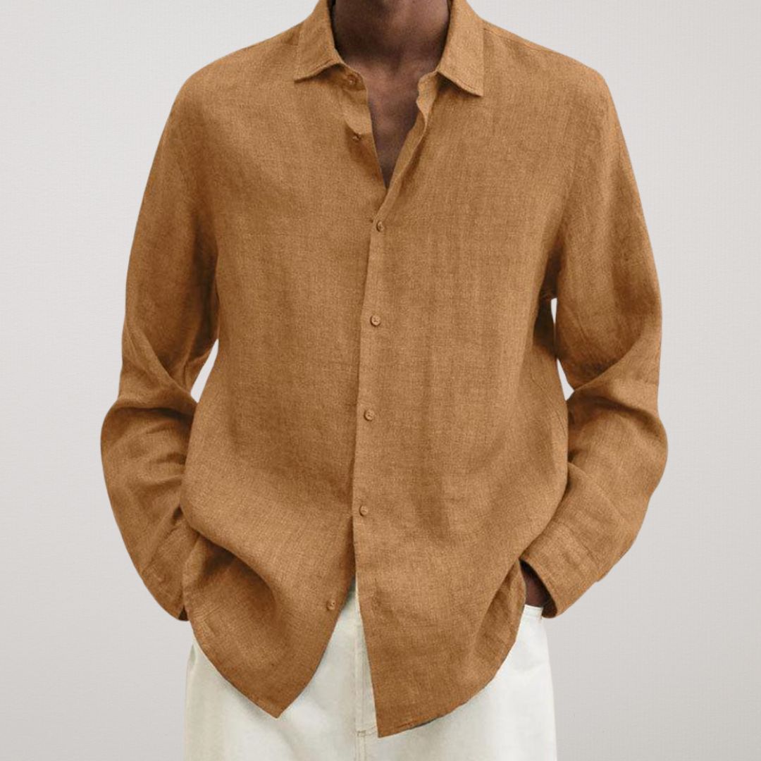 Cotton Premium Linen Look Shirt
