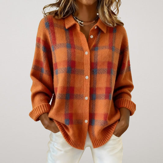 Cozy Plaid Knit