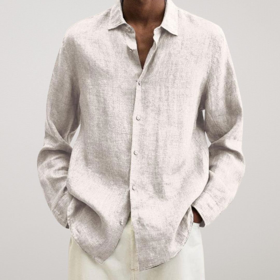 Cotton Premium Linen Look Shirt