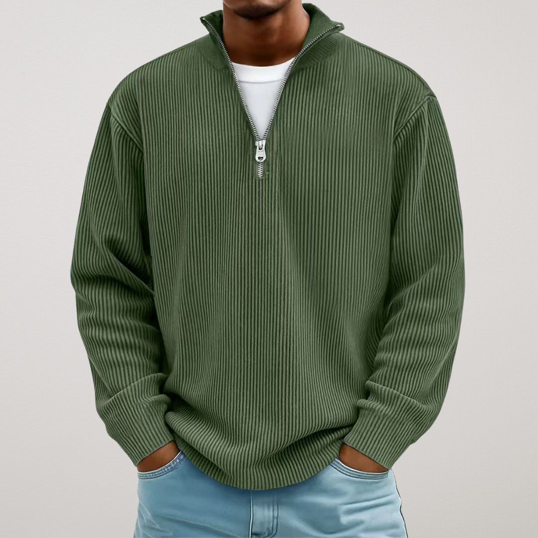 Essential Zip Knit