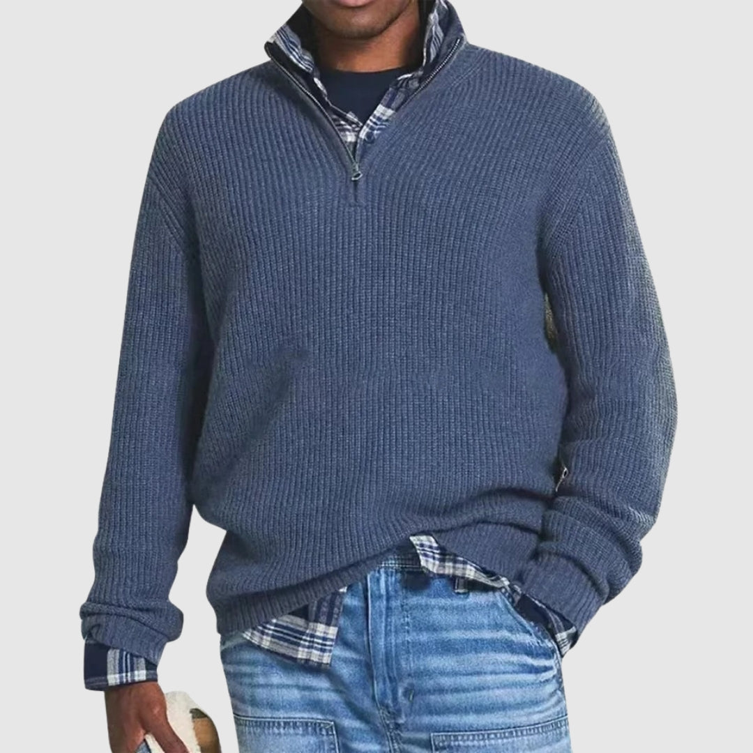 Premium Half-Zip Sweater