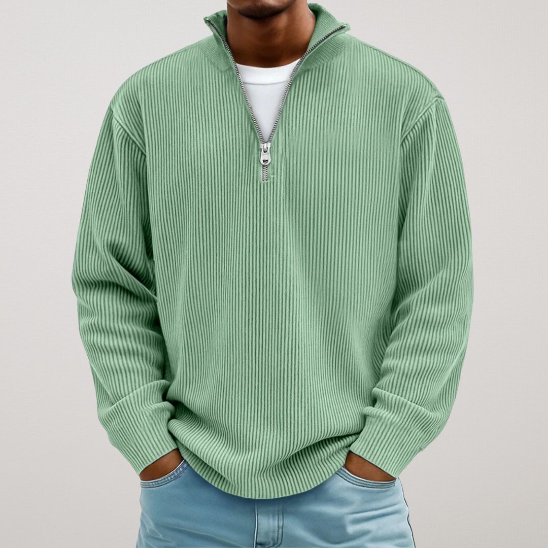 Essential Zip Knit