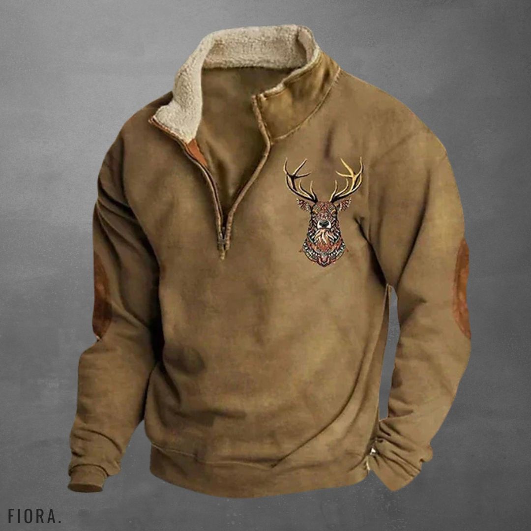 Stylish Quarter-Zip Pullover