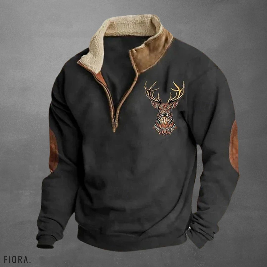 Stylish Quarter-Zip Pullover