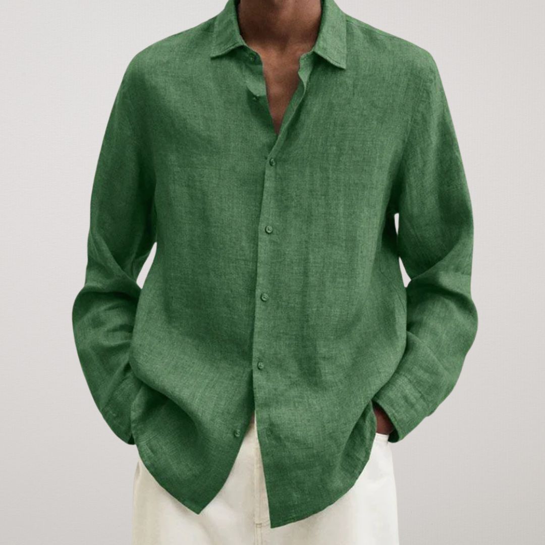 Cotton Premium Linen Look Shirt