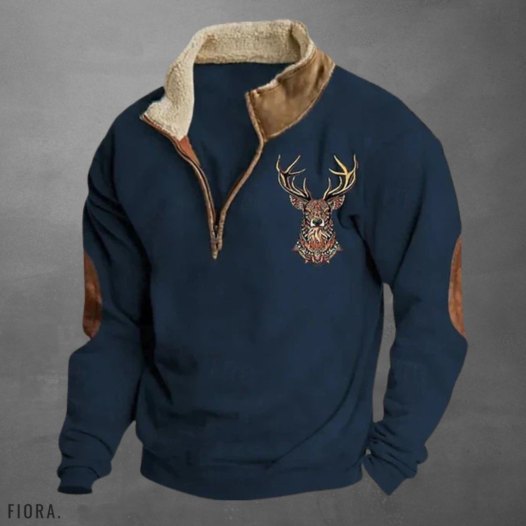 Stylish Quarter-Zip Pullover