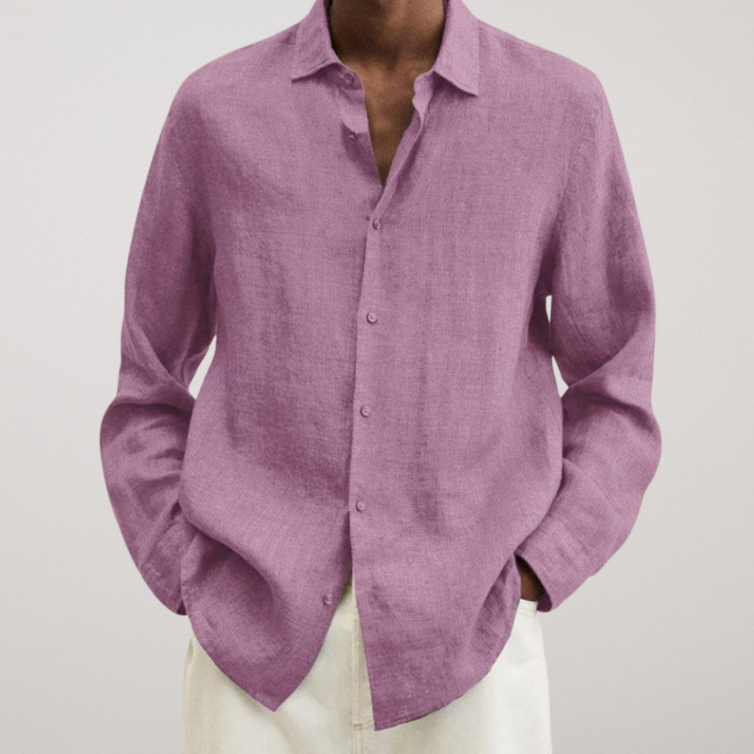 Cotton Premium Linen Look Shirt