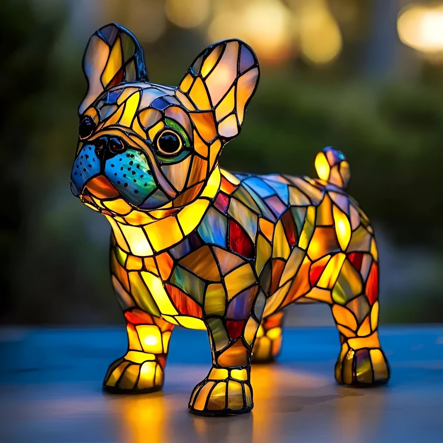 GLOWDOG | Cozy French Bull Lamp