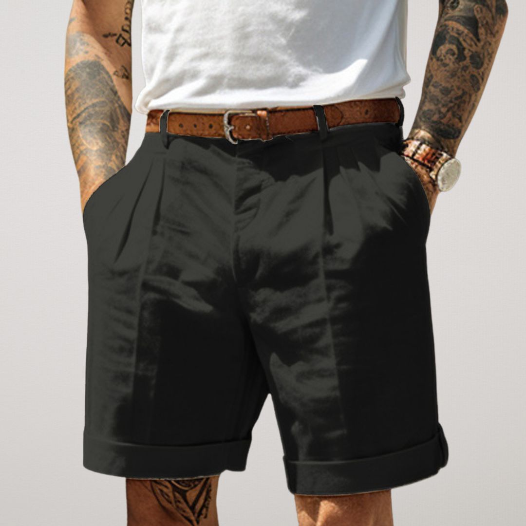 Mercer Pleated Summer Shorts