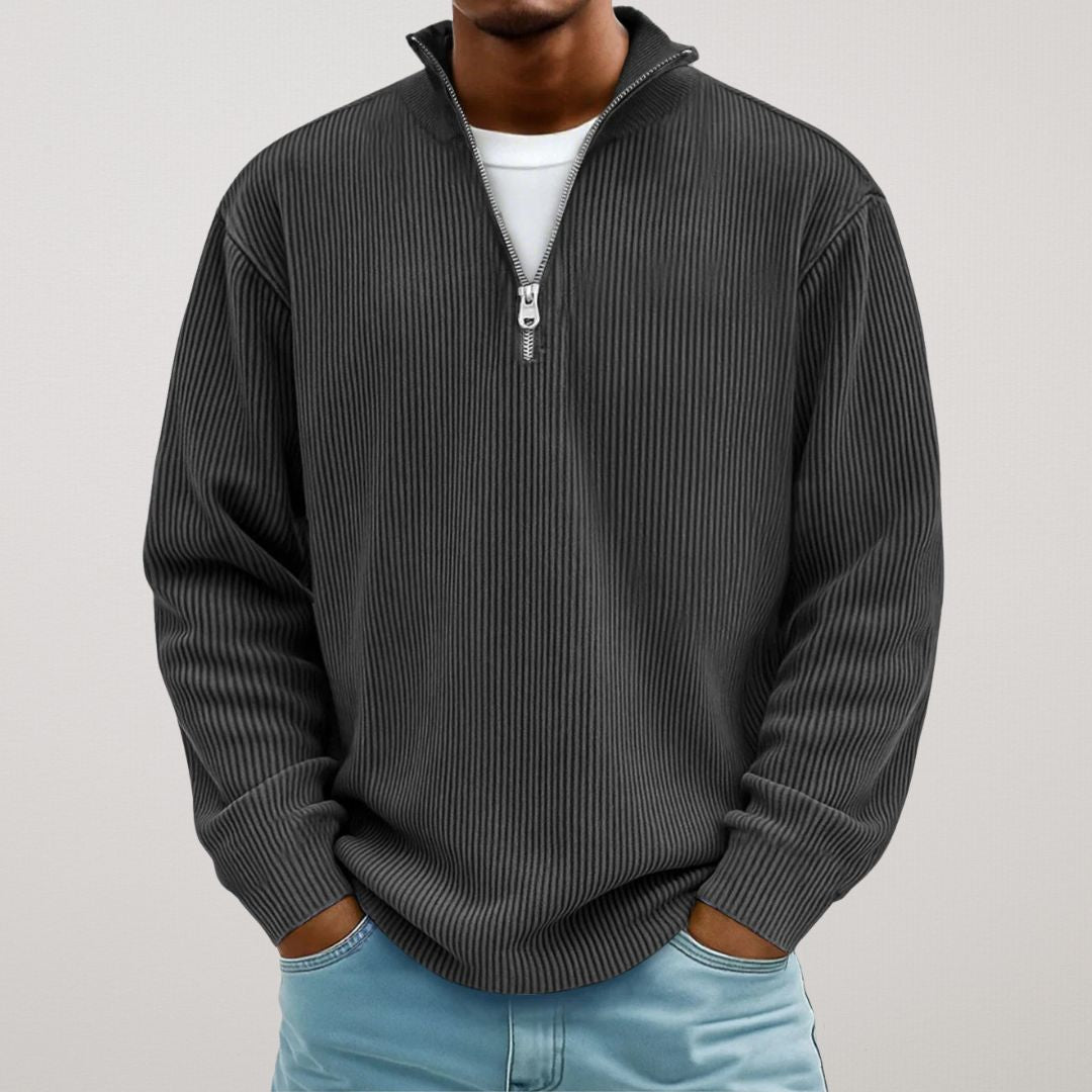 Essential Zip Knit