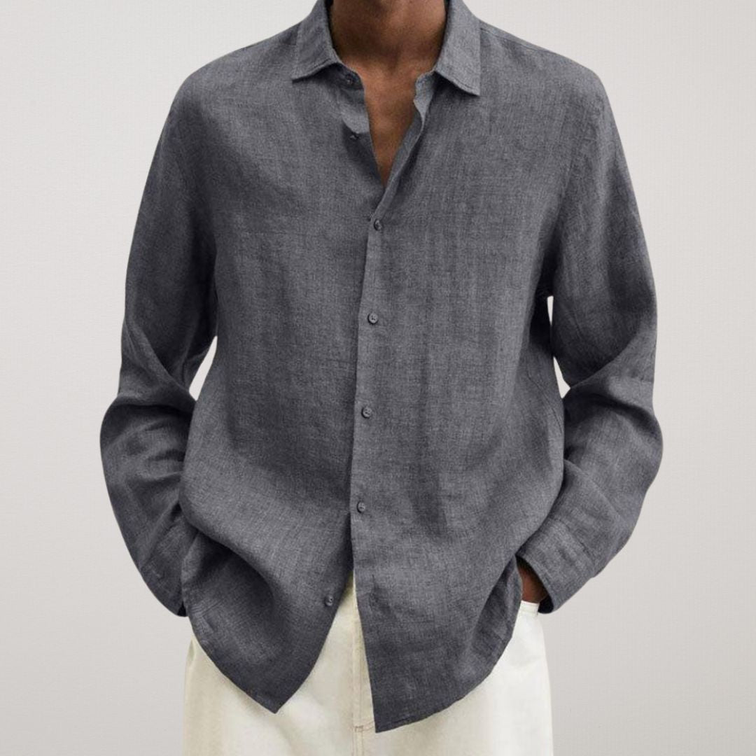 Cotton Premium Linen Look Shirt