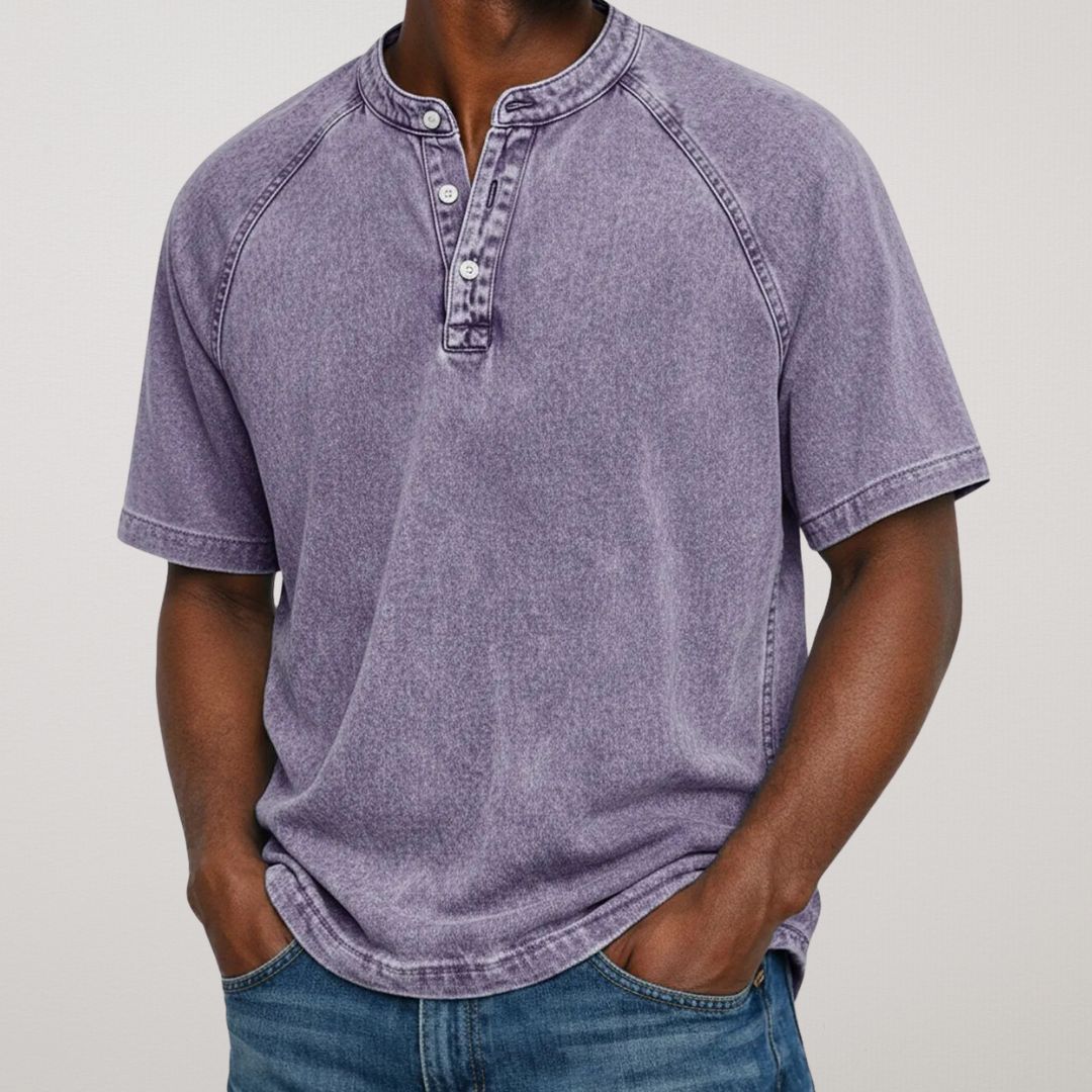 Brooks Vintage Henley Polo