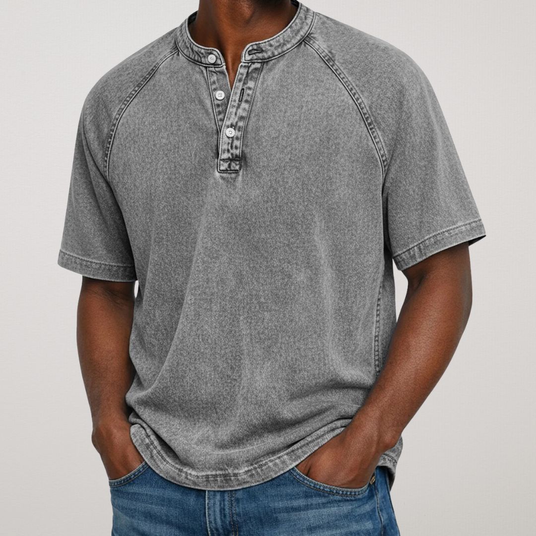 Brooks Vintage Henley Polo