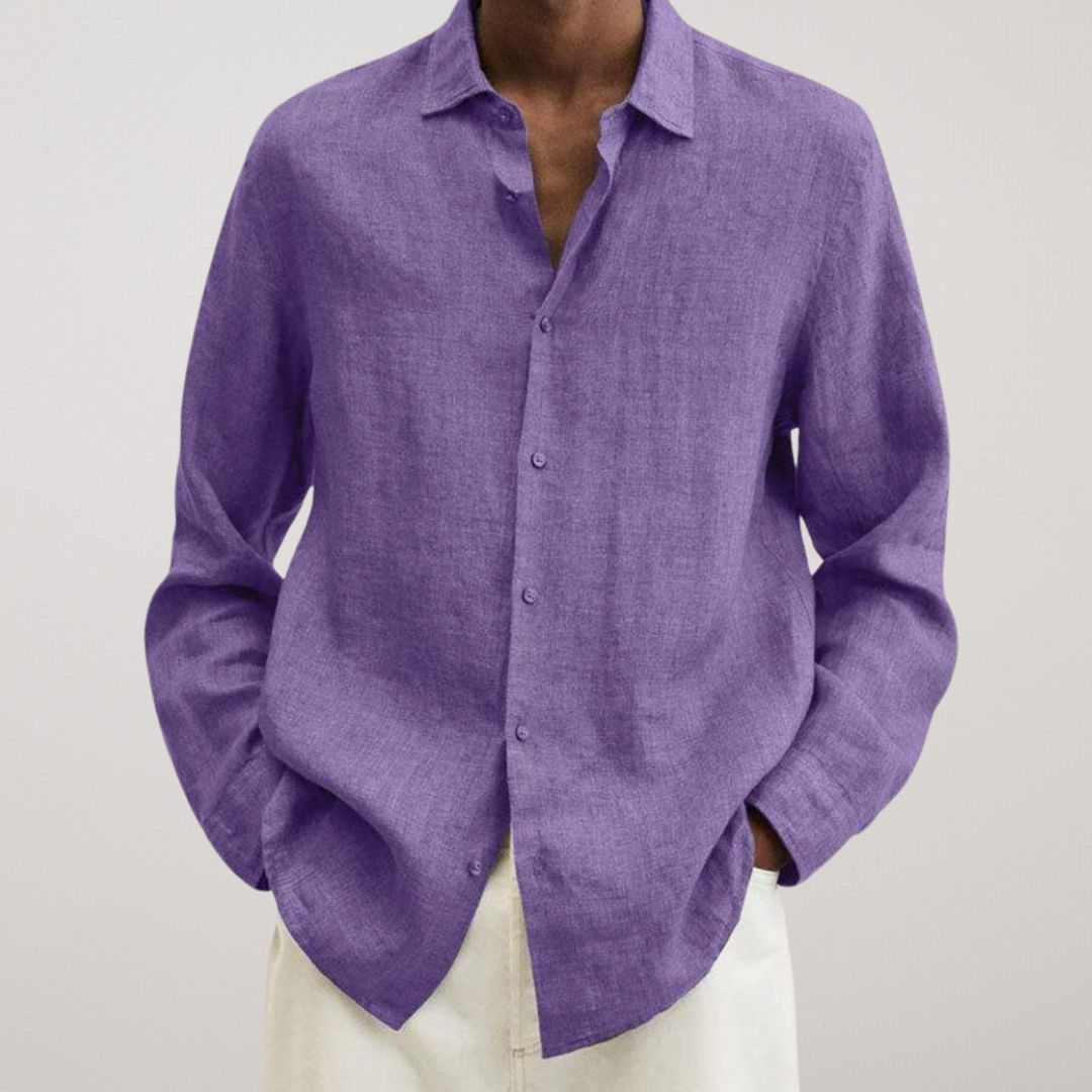 Cotton Premium Linen Look Shirt