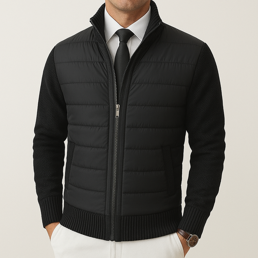 Warm Stand-Up Collar Zipper Jacket