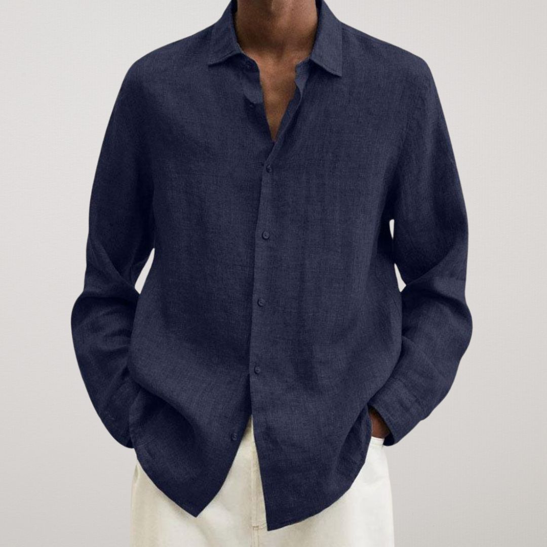 Cotton Premium Linen Look Shirt