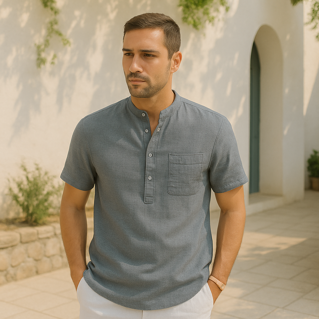 Henley Short Sleeve