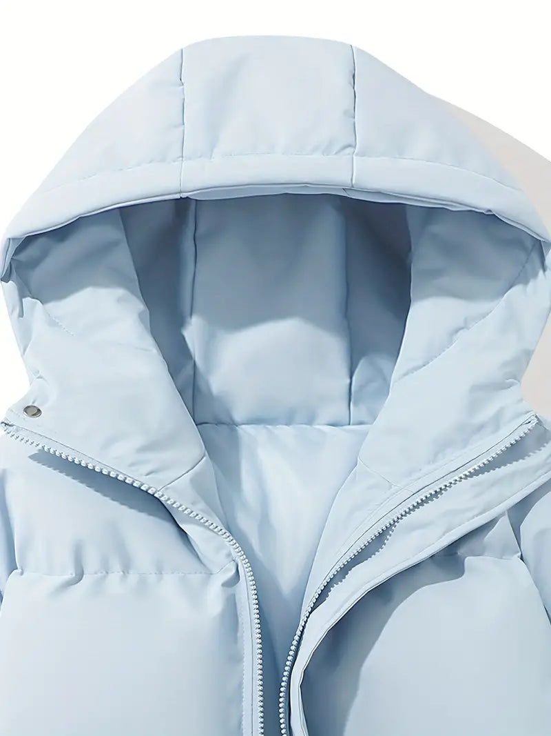Lined Winter Jacket with Hood
