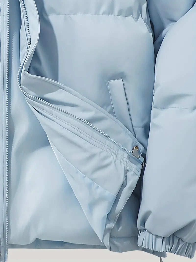 Lined Winter Jacket with Hood