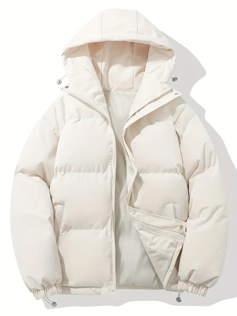 Lined Winter Jacket with Hood