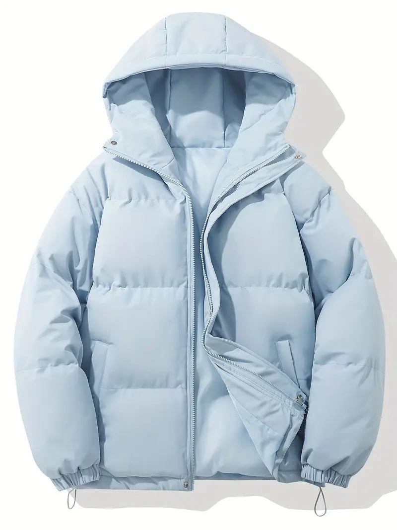 Lined Winter Jacket with Hood