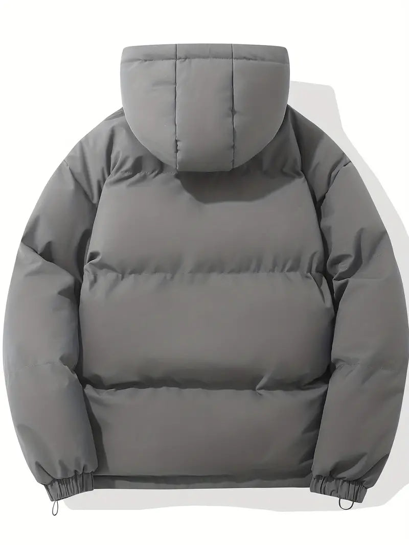 Lined Winter Jacket with Hood