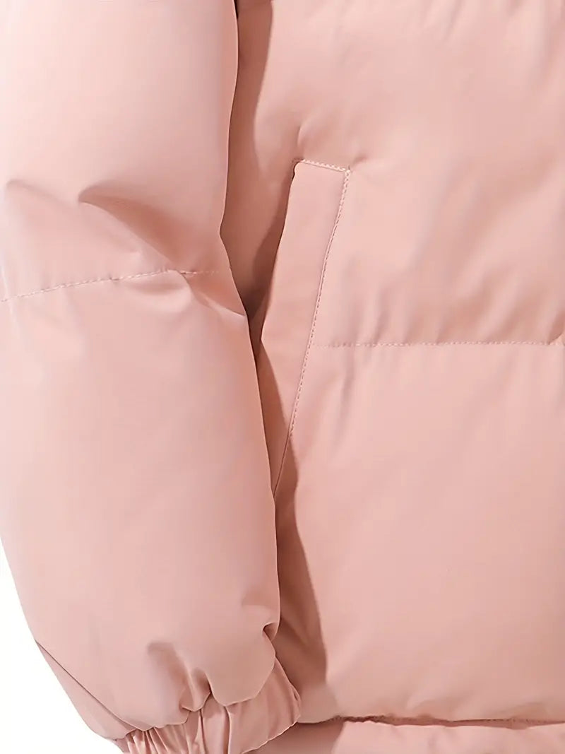 Lined Winter Jacket with Hood