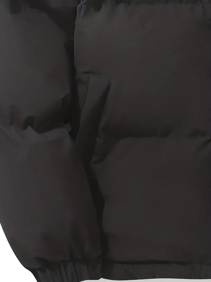 Lined Winter Jacket with Hood