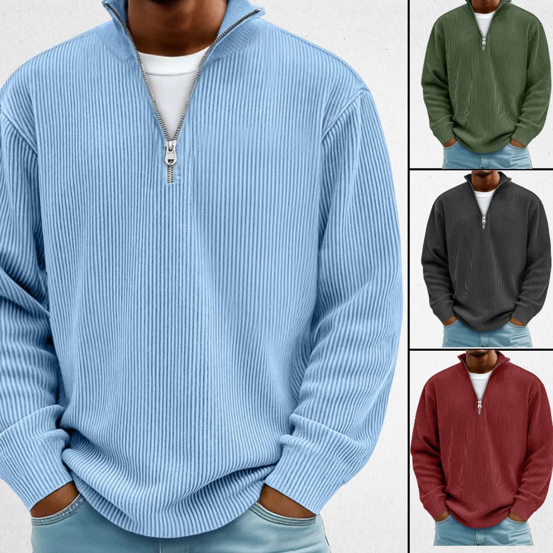 Essential Zip Knit