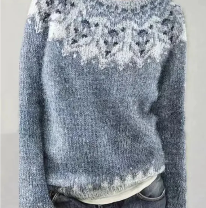 FIORA | Patchwork Pullover