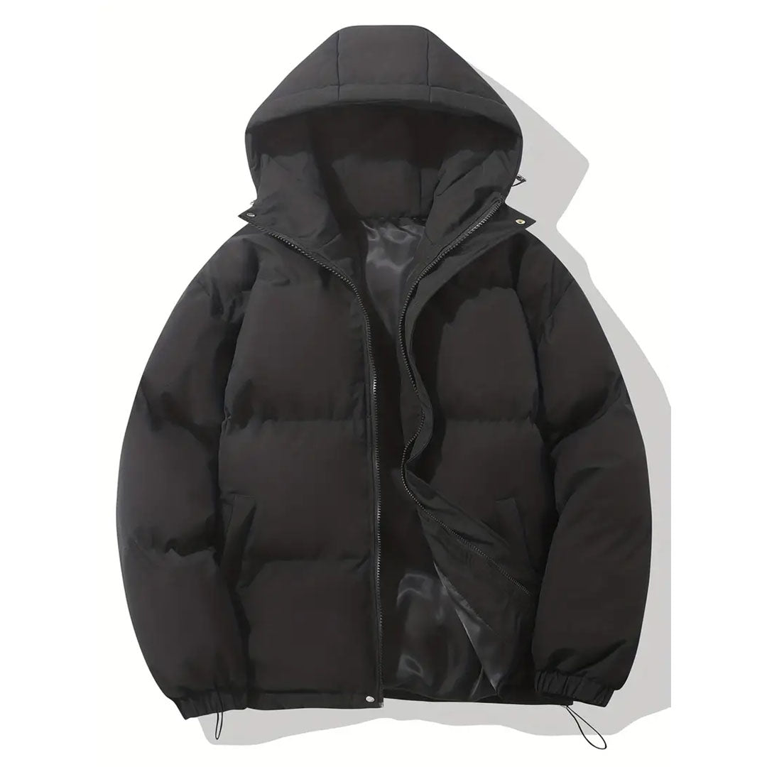 Lined Winter Jacket with Hood