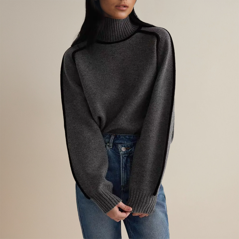 FIORA | Soft Cashmere Turtleneck Sweater