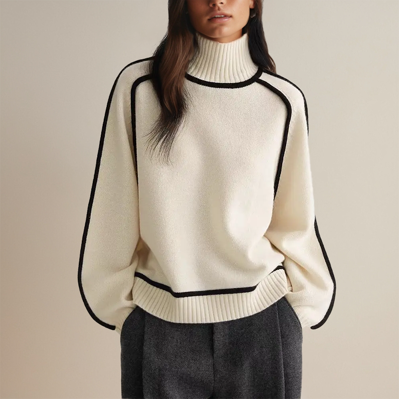 FIORA | Soft Cashmere Turtleneck Sweater