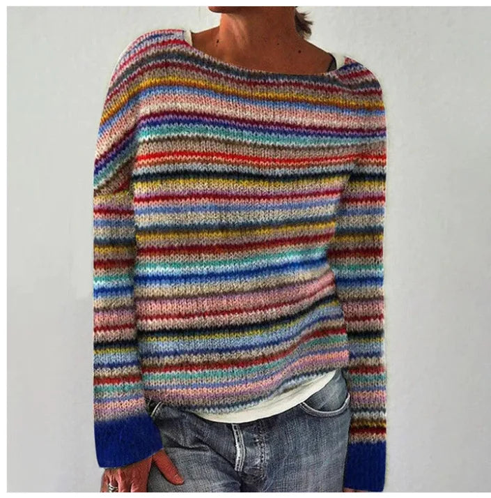 FIORA | Patchwork Pullover