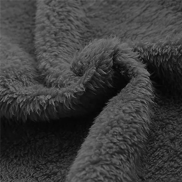 Wool Lined Hoodie Jacket