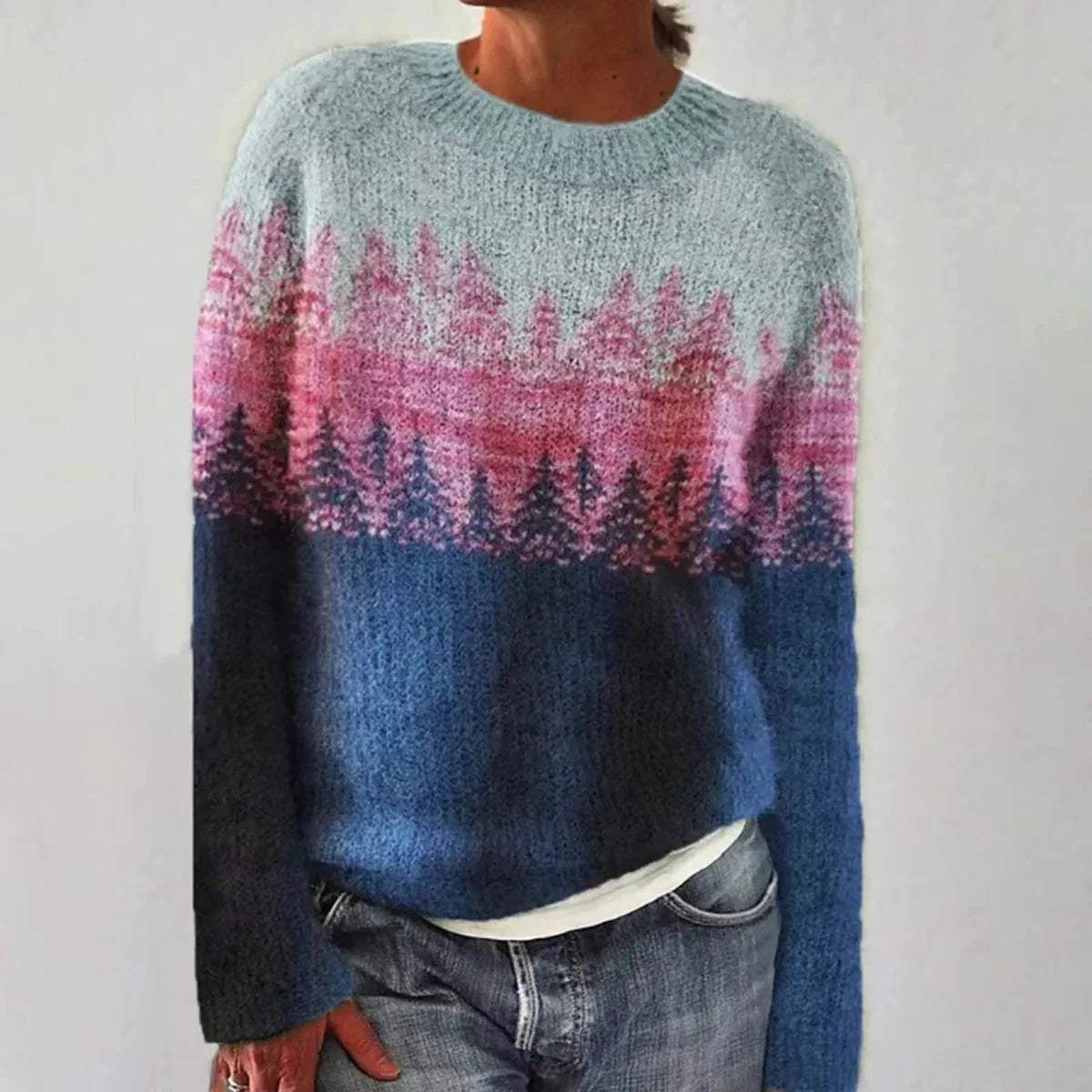 FIORA | Patchwork Pullover