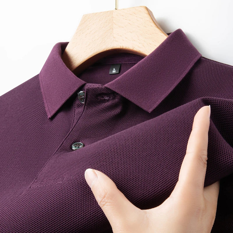 Casual Summer Cotton Breathable Polo Shirt